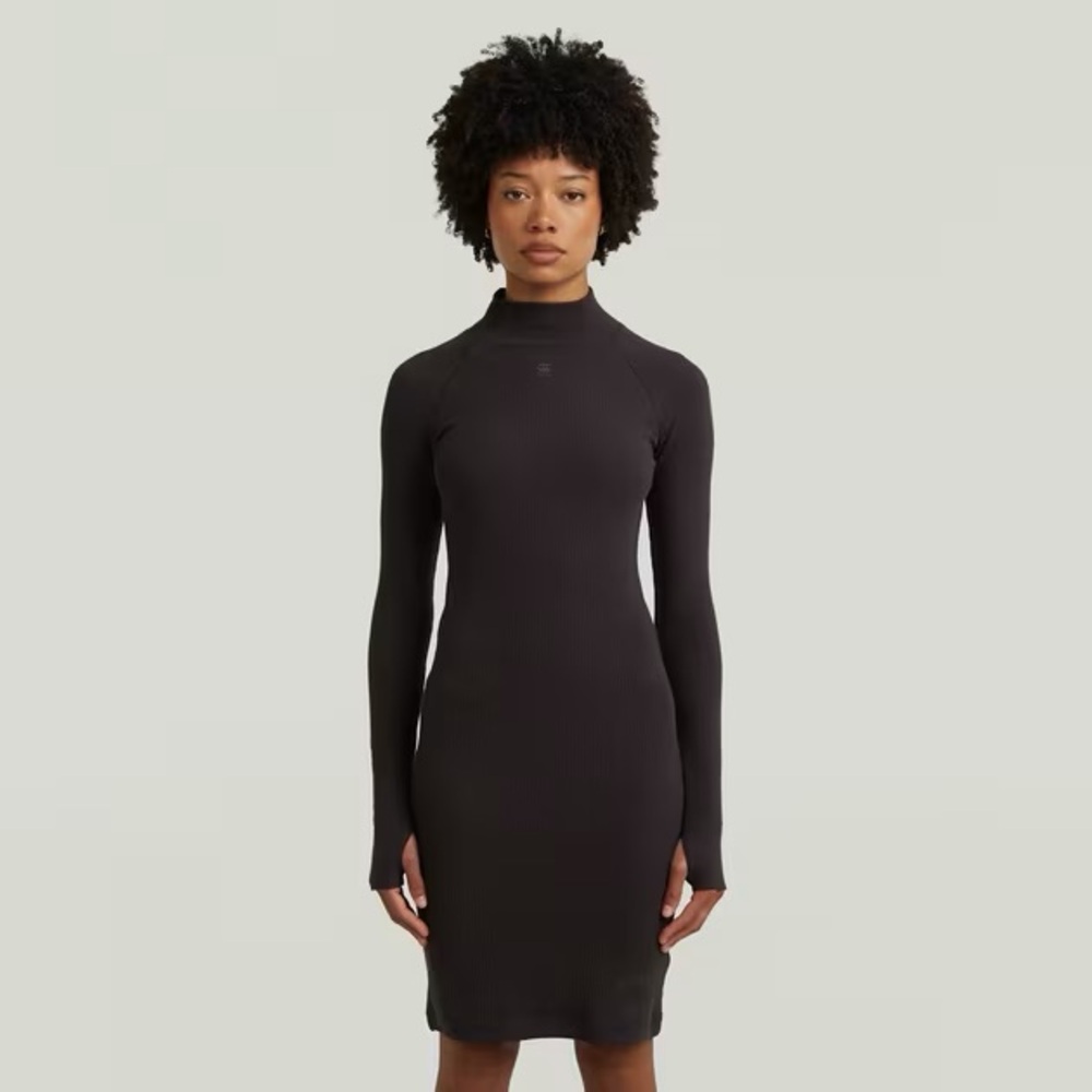 G Star Raw Ribbed Dress Size Medium